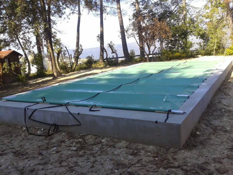 Bache à barres piscine Logintec Cannes 06 Alpes Maritimes