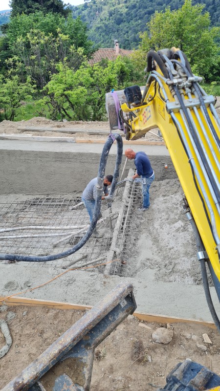 coulage avec les moyens du bord