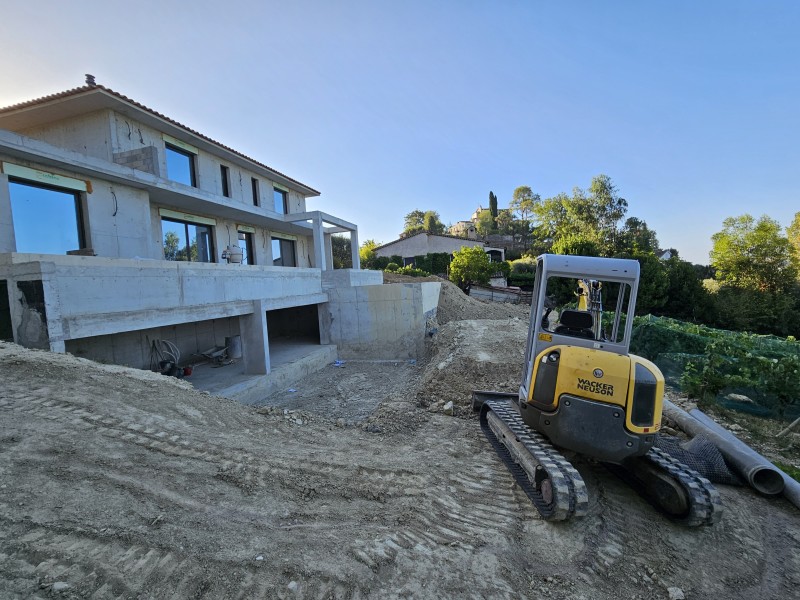 construction piscine fondations sur argiles